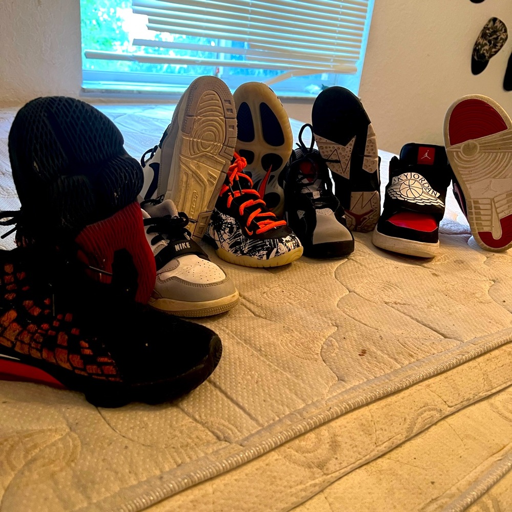 Various Brands: Lebron,Jordan’s & Foamposite All Size 3Y
